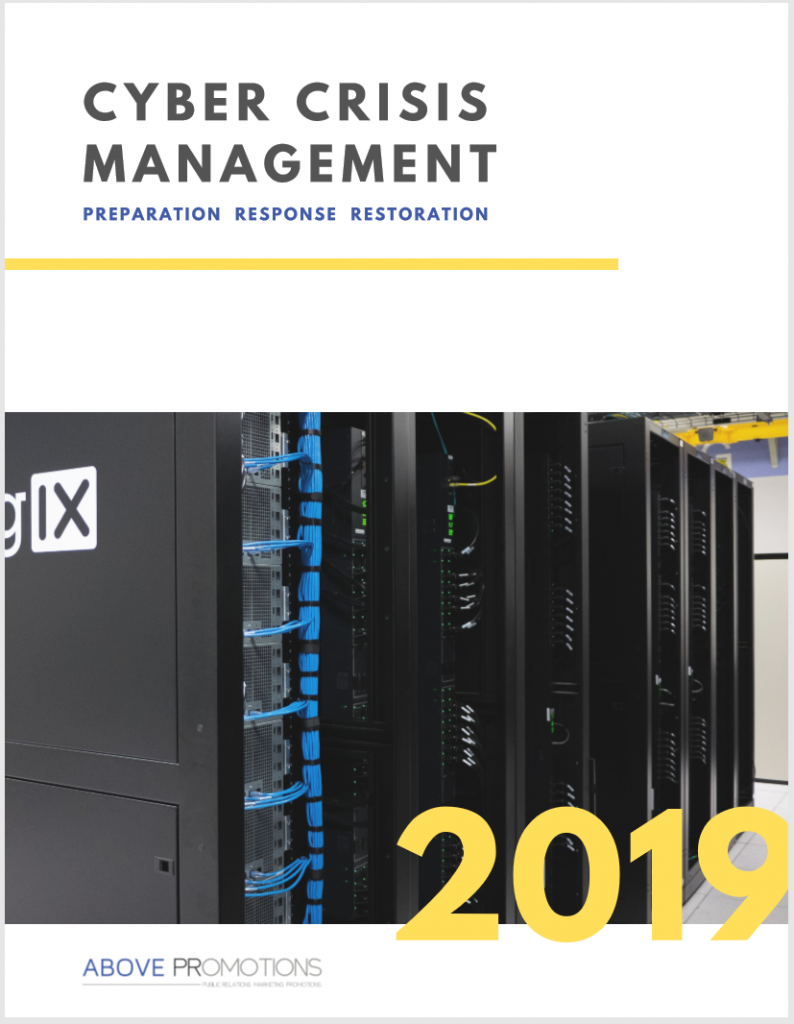 Cyber Crisis Management 2019 White Paper Above Promotions Tampa Fl Cyber Crisis Management 2019 White Paper Above Promotions Tampa Fl Crisis Communications