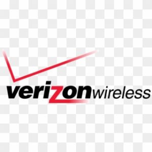 Verizon Wireless logo with a red check mark above the word "verizon" in bold black and red letters, followed by "wireless" in thin black letters.